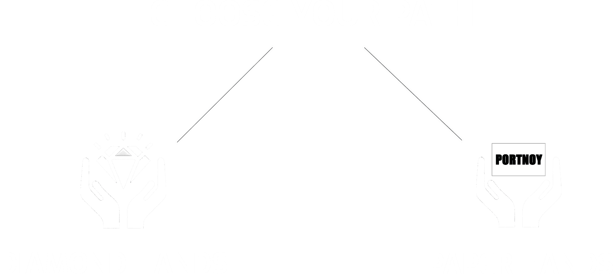 Choose your path: diamond hands or paper hands